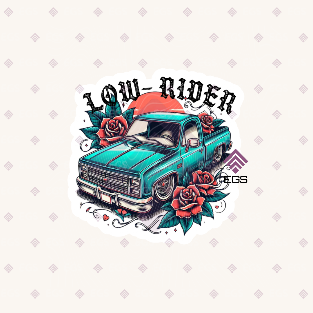 Low Rider Sticker