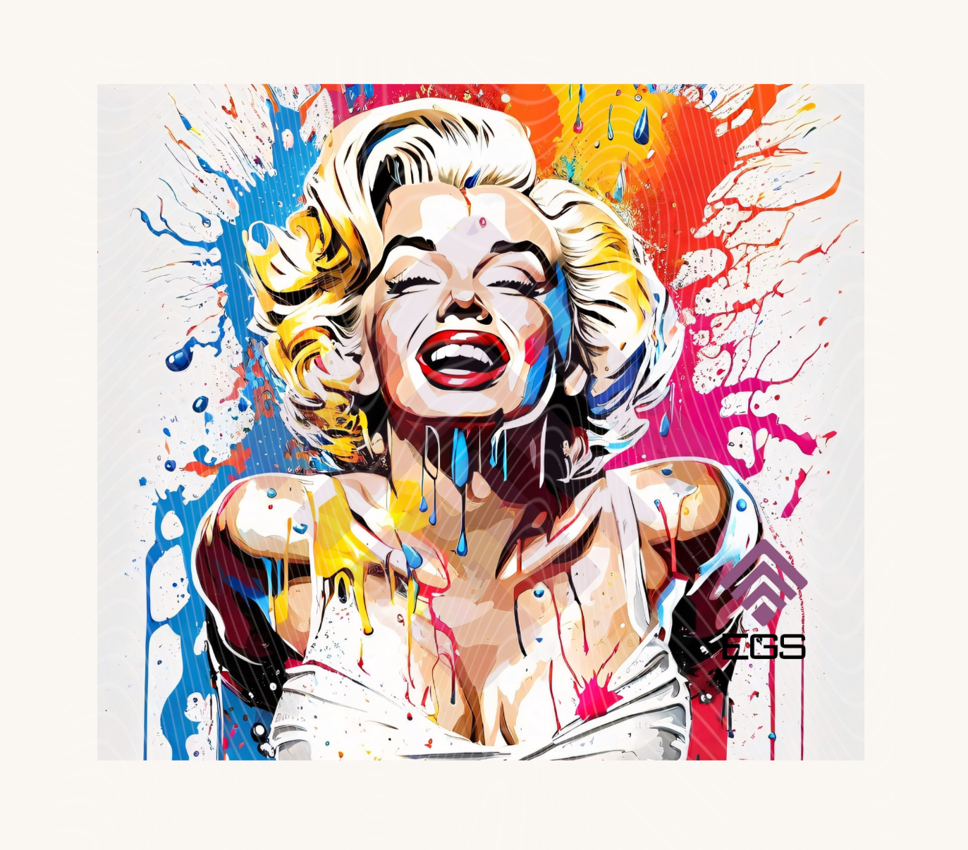 Colour Me Marilyn Magnet