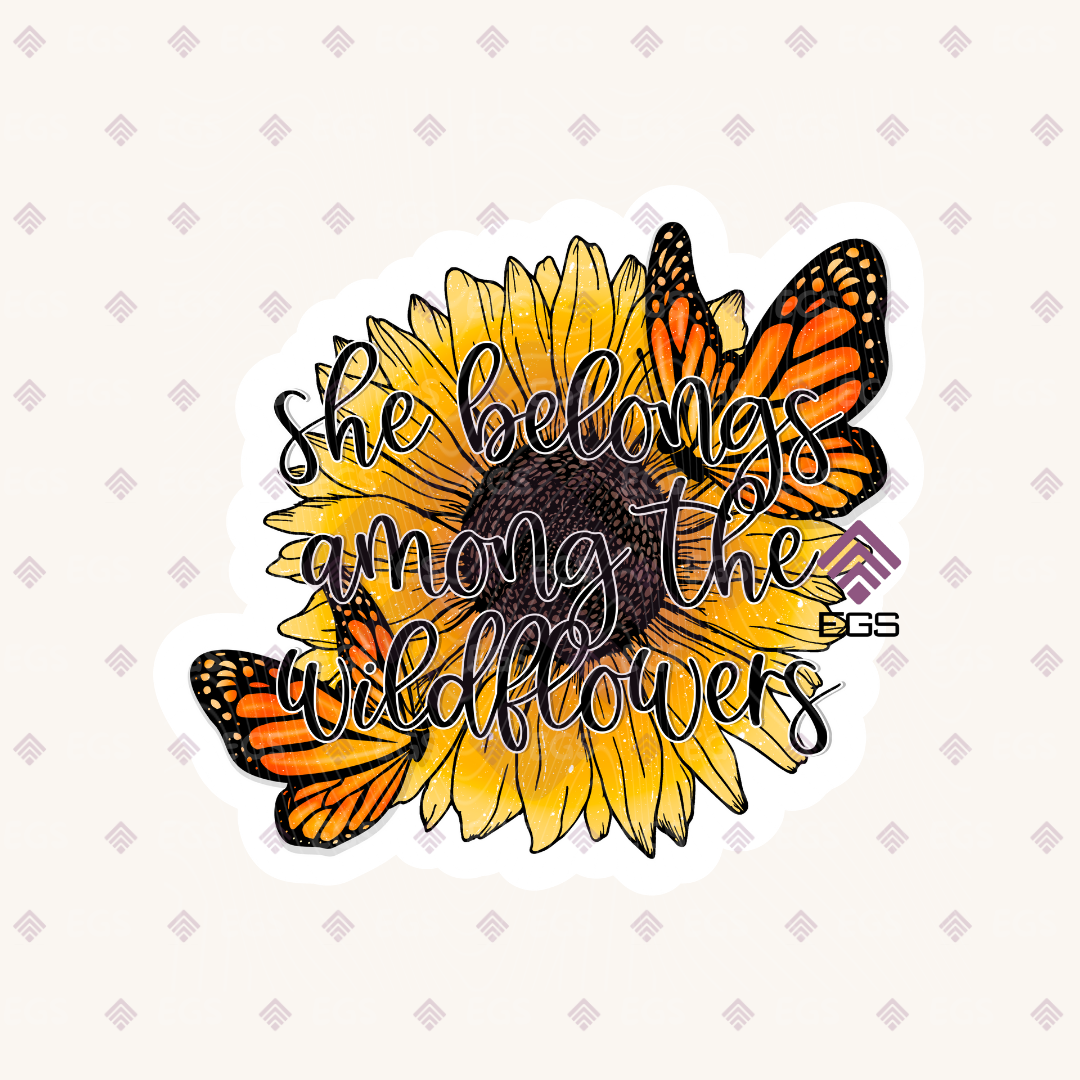 WildFlowers Sticker