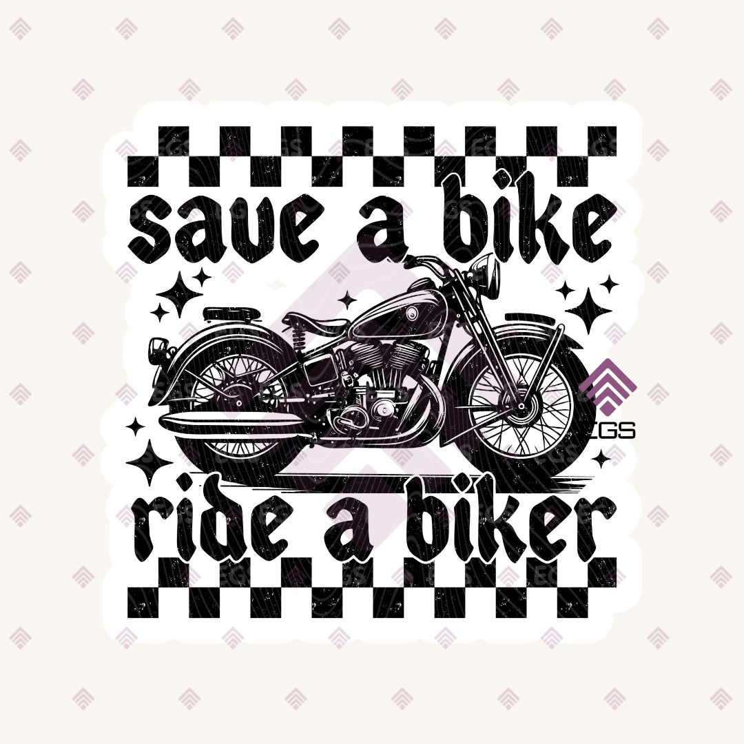 Save A Bike Sticker