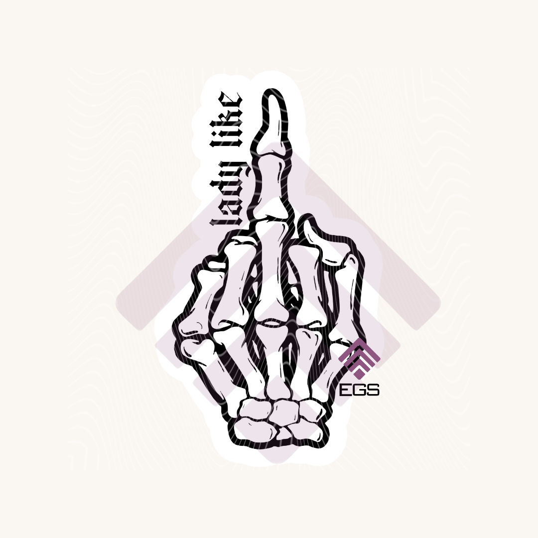 Lady Like... Sticker