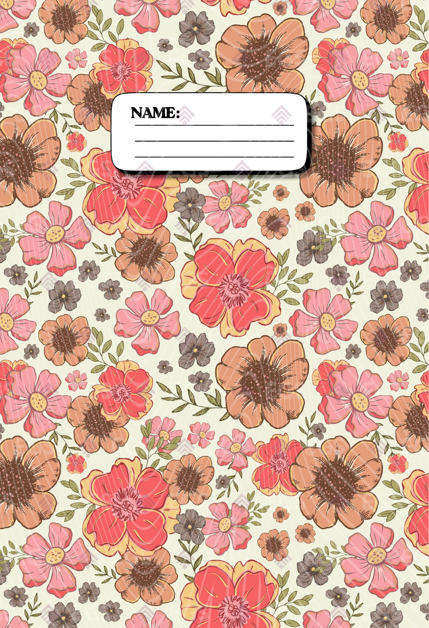 Blossom Burst Notebook