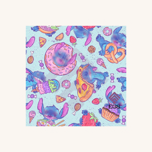 SnackTime Blue Alien Magnet