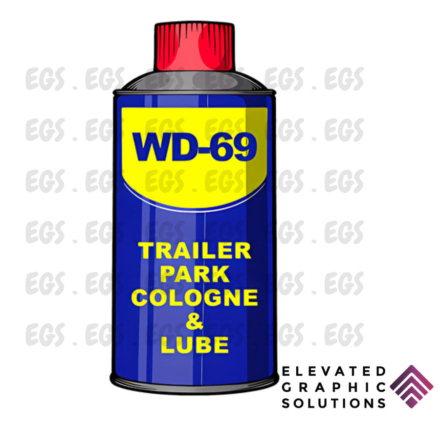 "WD-69" Sticker