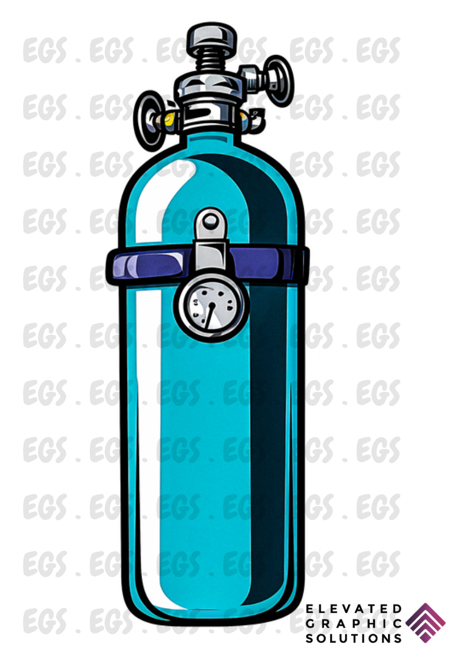 "Welders Tank" Sticker