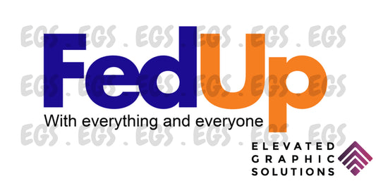 "FedUp" Sticker