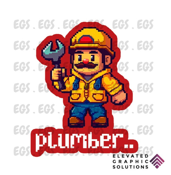 "Plumber.." Sticker