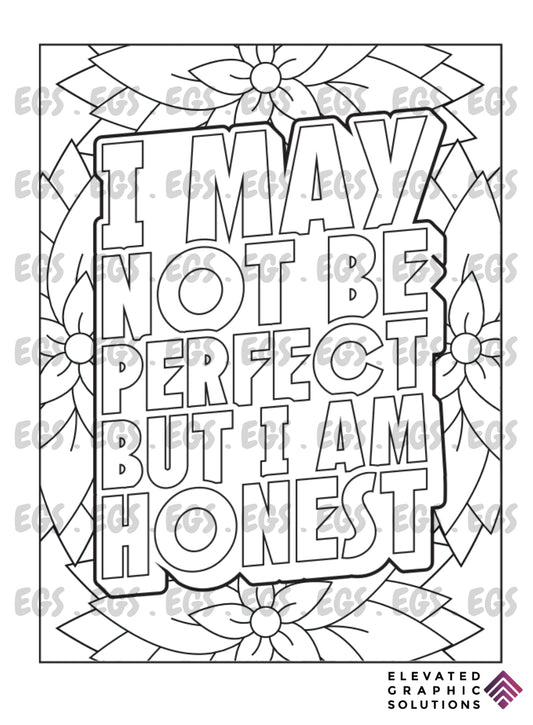 "Not Perfect,Just Honest"