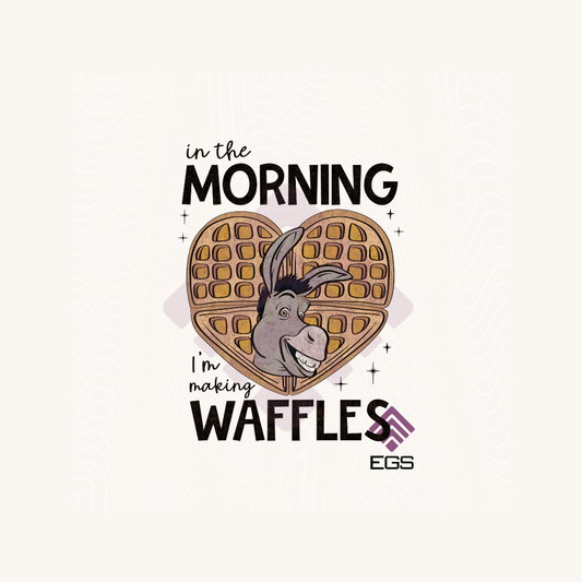 Morning Waffles Magnet