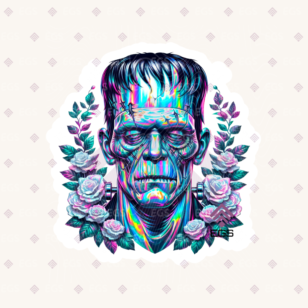 Holographic Franky Sticker