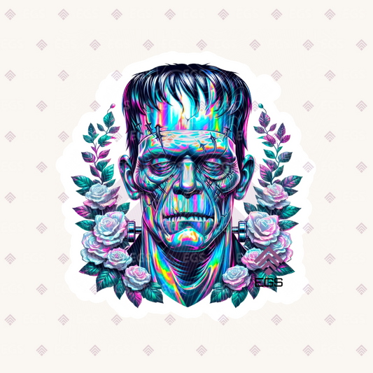 Holographic Franky Sticker