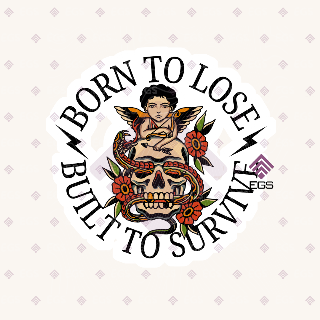 Built To Survive Sticker