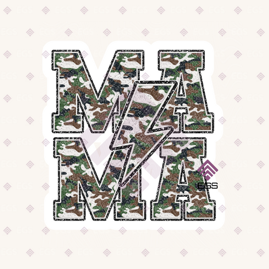 Camo MAMA/ Mini Sticker