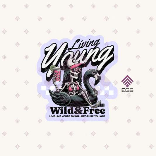 Living Young Sticker