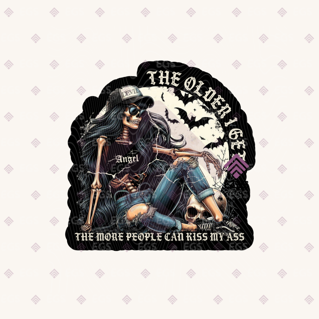 The Older I Get.. Sticker
