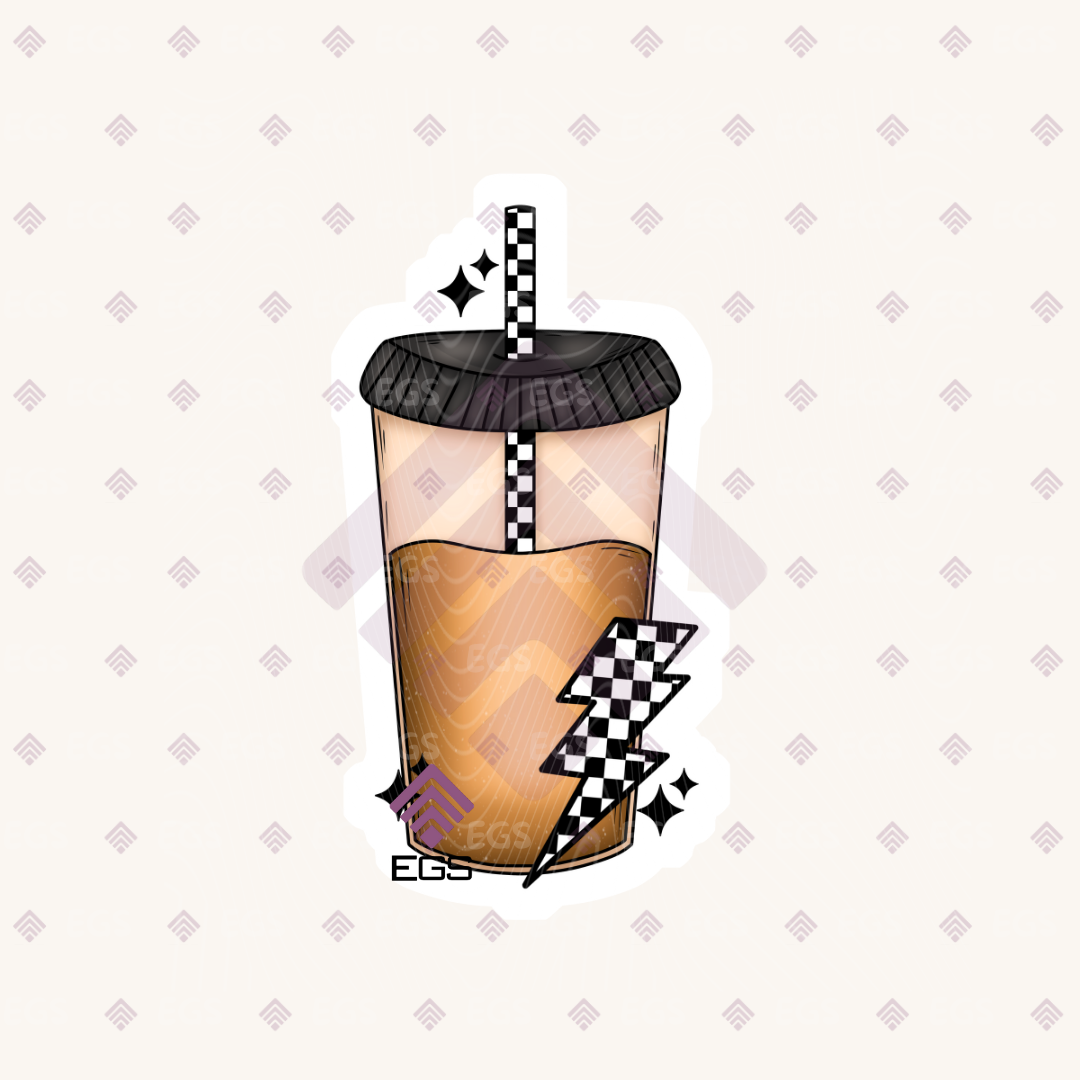 Emotional Support Beverage Sticker