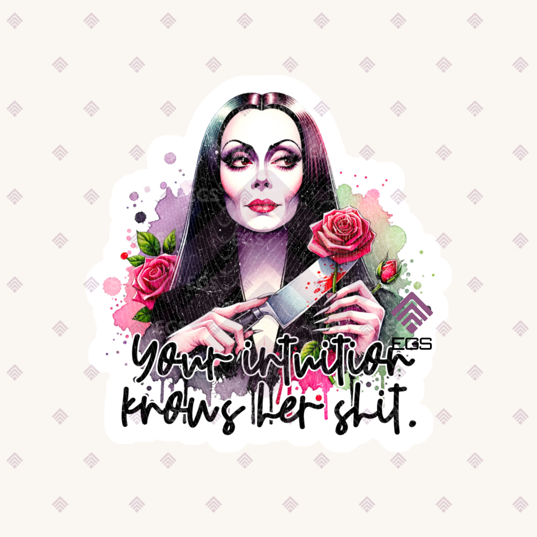 Intuition Sticker