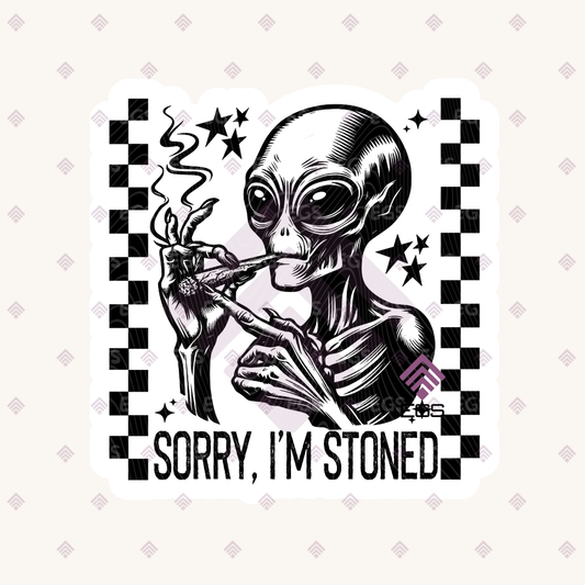 I'm Stoned Sticker