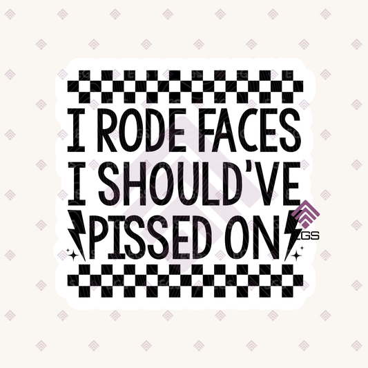 Rode Faces Sticker