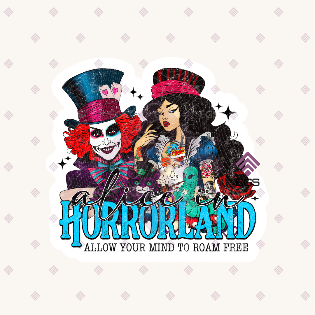HorrorLand Sticker