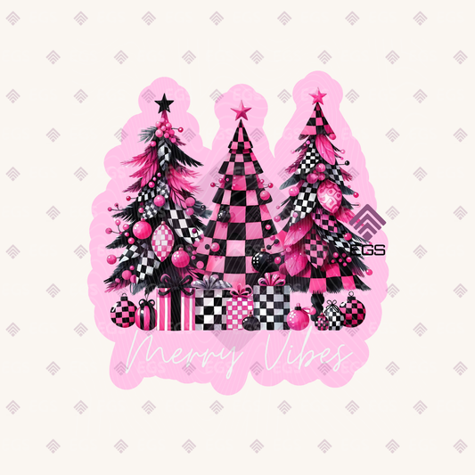 Merry Vibes Sticker