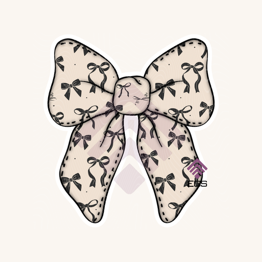 Bows In Bow Sticker