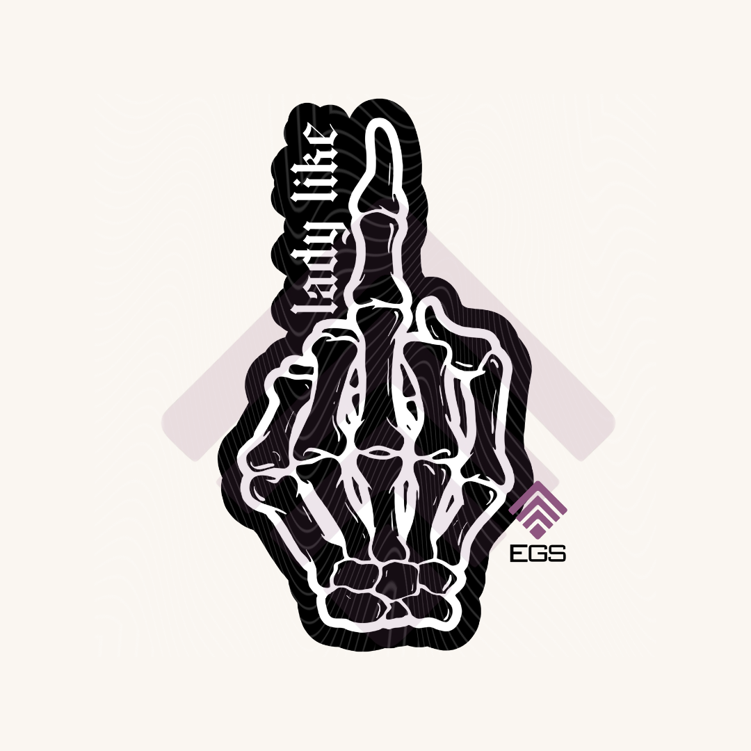 Lady Like... Sticker