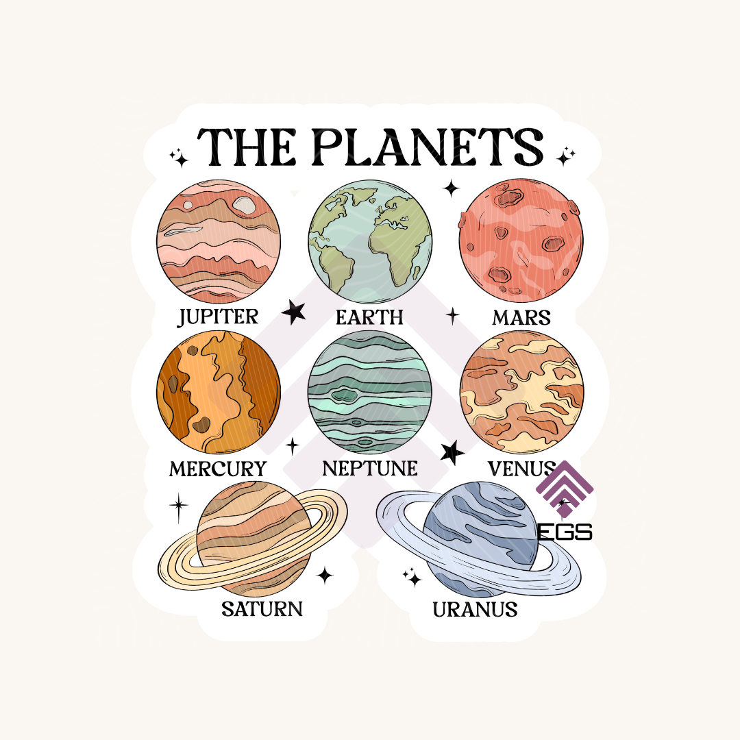 Planets Sticker