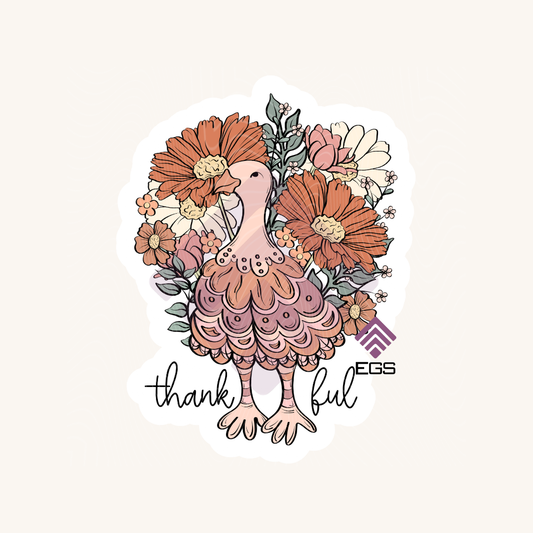 Thankful Sticker