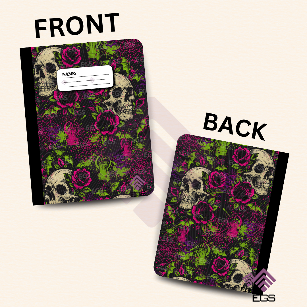 Skull Garden Notebook